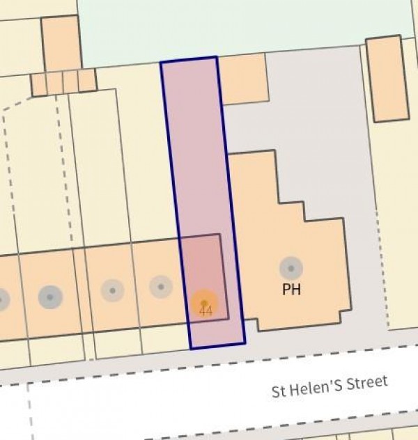 Floorplan for St. Helens Street, Chesterfield