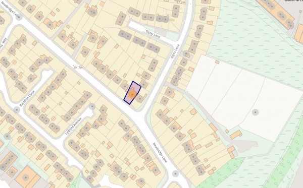 Floorplan for Newbridge Lane, Old Whittington, Chesterfield