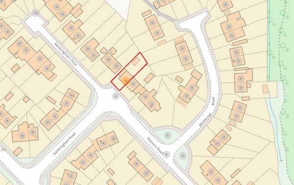 Floorplan for Sandringham Close, Calow, Chesterfield