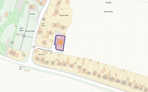 Floorplan for Church Farm Mews, Temple Normanton, Chesterfield