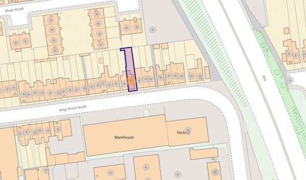 Floorplan for King Street North, Chesterfield