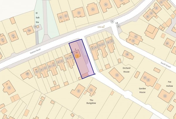 Floorplan for Station Road, Pilsley, Chesterfield