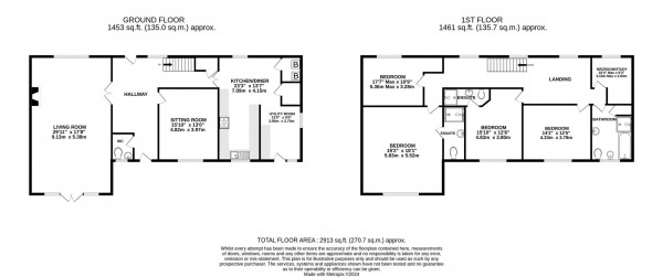Floorplan for Lake View, Clowne, Chesterfield