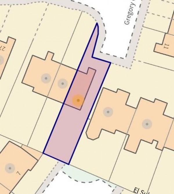 Floorplan for Gregory Close, Brimington, Chesterfield