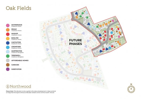Floorplan for Oak Fields, Ankerbold Road, Old Tupton, Chesterfield