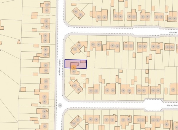 Floorplan for Hucknall Avenue, Ashgate, Chesterfield