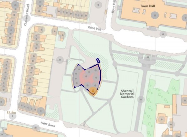 Floorplan for Knightsbridge Court, West Bars, Chesterfield