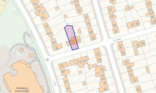 Floorplan for Fir Street, Hollingwood, Chesterfield