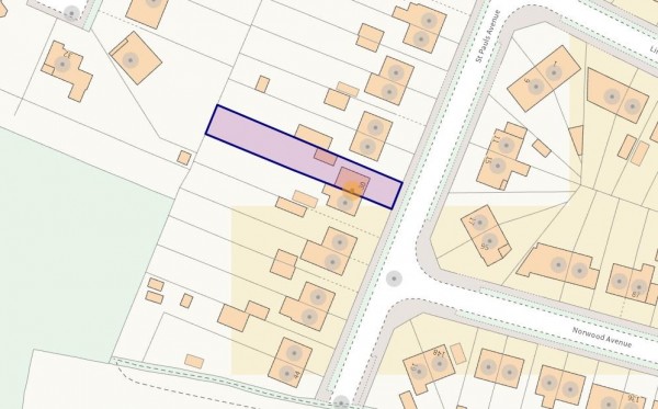 Floorplan for St. Pauls Avenue, Hasland, Chesterfield