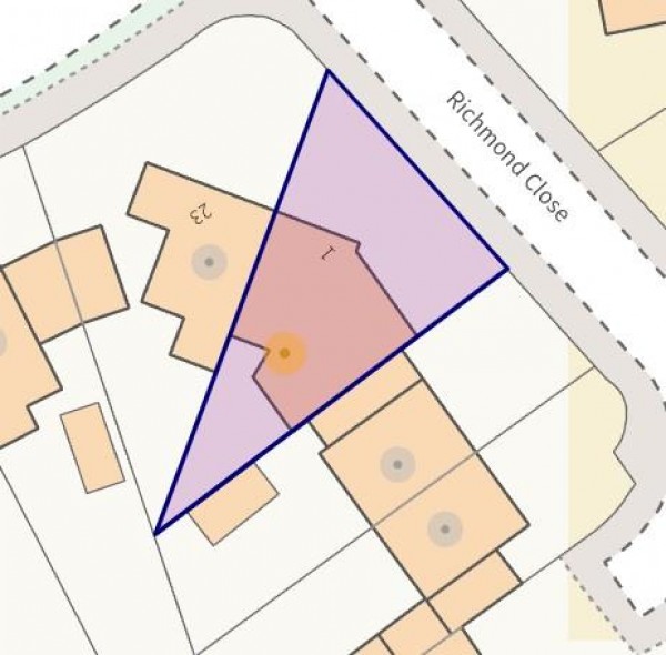 Floorplan for Richmond Close, Chesterfield