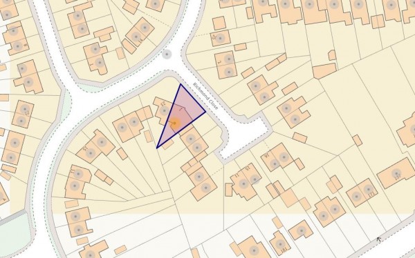 Floorplan for Richmond Close, Chesterfield