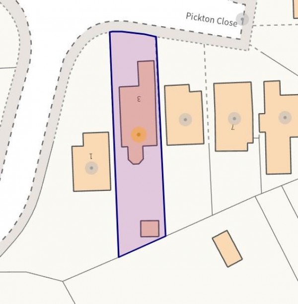 Floorplan for Pickton Close, Chesterfield