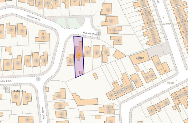 Floorplan for Pickton Close, Chesterfield