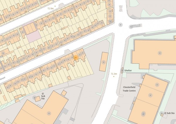 Floorplan for Nelson Street, Whittington Moor, Chesterfield