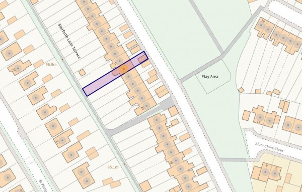 Floorplan for Storforth Lane Terrace, Hasland, Chesterfield