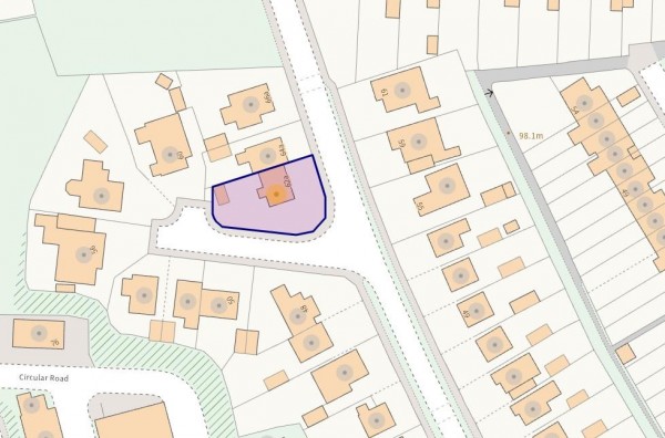 Floorplan for St. Philips Drive, Hasland, Chesterfield