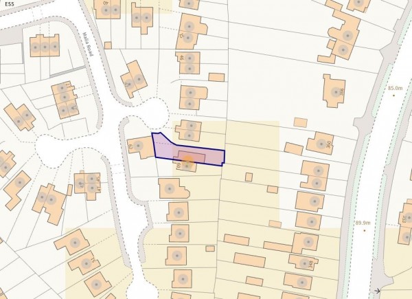 Floorplan for Malia Road, Tapton, Chesterfield