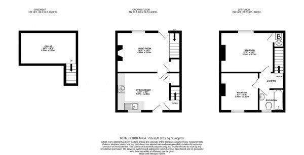 Floorplan for Quarry Lane, Alton, Chesterfield