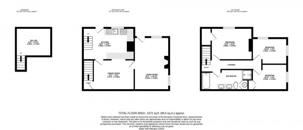 Floorplan for Quarry Lane, Alton, Chesterfield