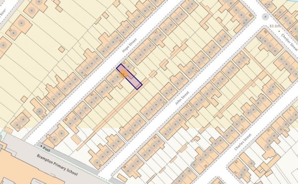 Floorplan for Hope Street, Brampton, Chesterfield