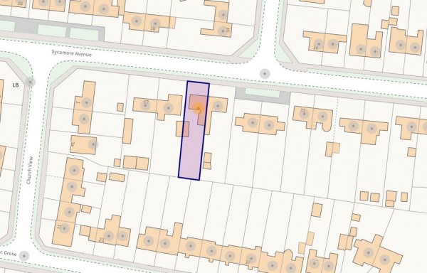 Floorplan for Sycamore Avenue, Glapwell, Chesterfield