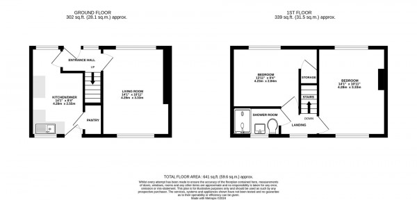 Floorplan for Laurel Crescent, Hollingwood, Chesterfield