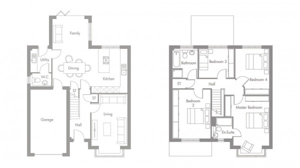 Floorplan for Sherwood Fields, Bolsover, Chesterfield