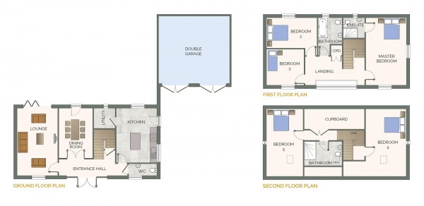 Floorplan for Highfield Farm, Palterton, Chesterfield