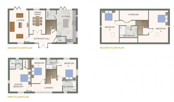 Floorplan for Highfield Farm, Palterton, Chesterfield