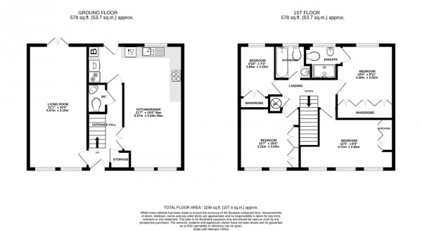 Floorplan for Spire Heights, Chesterfield