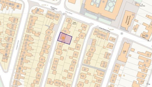 Floorplan for Spire Heights, Chesterfield