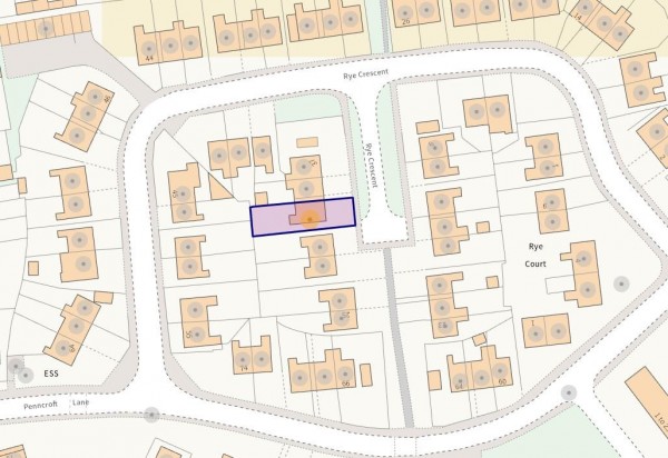 Floorplan for Rye Crescent, Danesmoor