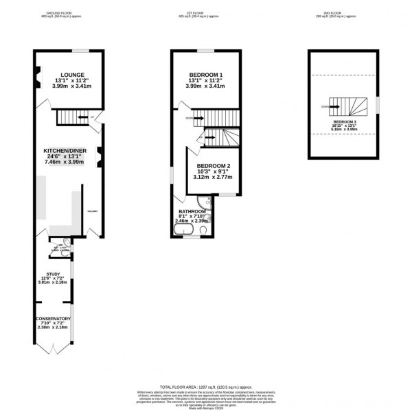 Floorplan for Heaton Street, Brampton, Chesterfield