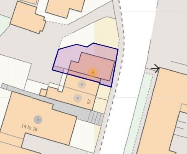 Floorplan for Church Street North, Old Whittington, Chesterfield