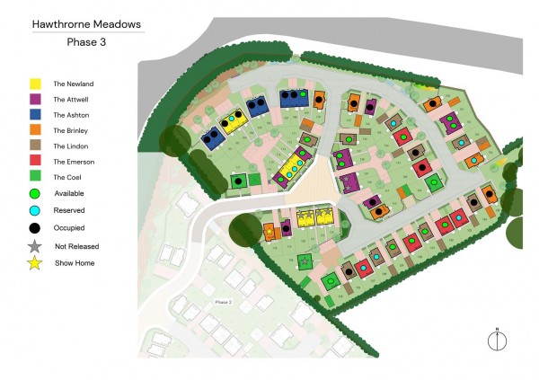 Floorplan for Hawthorne Meadows, Chesterfield Rd, Barlborough