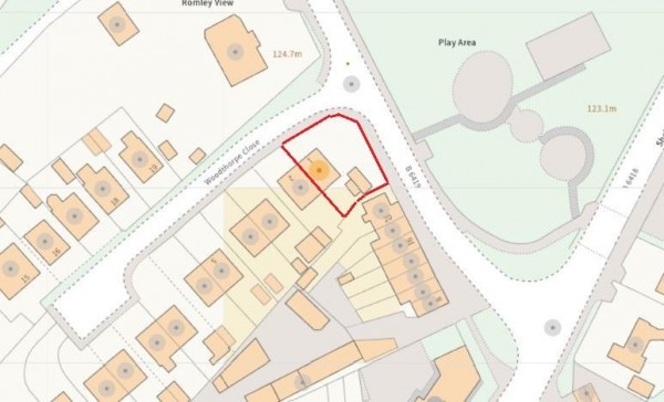 Floorplan for Woodthorpe Close, Shuttlewood, Chesterfield