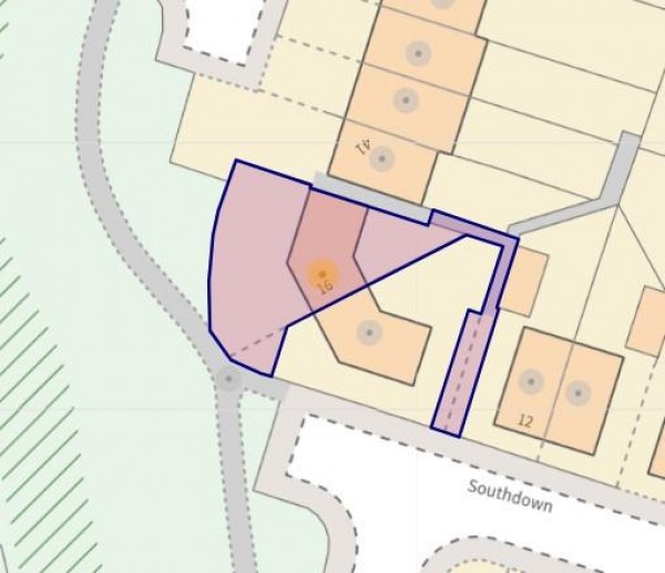 Floorplan for Southdown Close, Doe Lea, Chesterfield