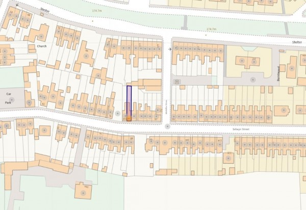 Floorplan for Selwyn Street, Hillstown, Chesterfield