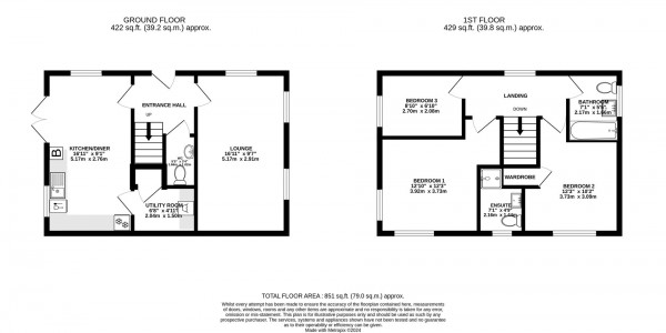 Floorplan for Smith Lane, Wingerworth, Chesterfield