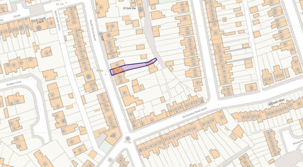 Floorplan for South Street North, New Whittington, Chesterfield