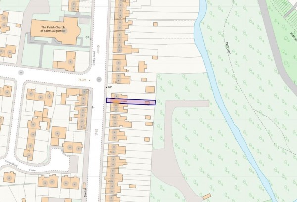 Floorplan for Derby Road, Chesterfield