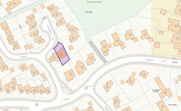 Floorplan for Sunningdale Rise, Chesterfield