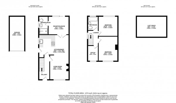 Floorplan for St. Peters Close, Duckmanton, Chesterfield