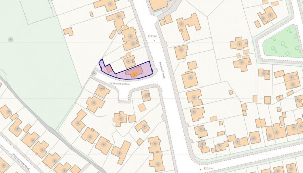 Floorplan for St. Martins Close, Newbold, Chesterfield