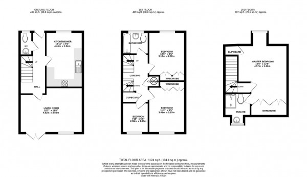 Floorplan for Haslam Court, Chesterfield