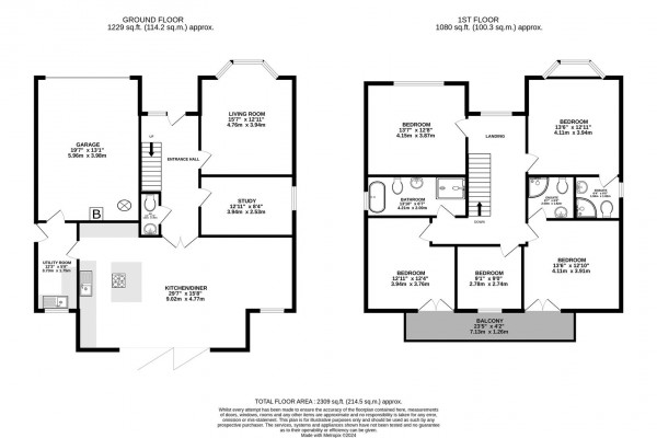 Floorplan for Station Road, Pilsley, Chesterfield