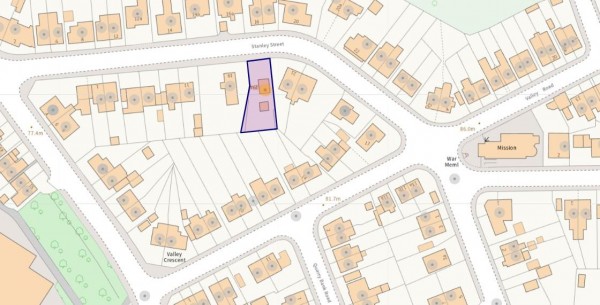 Floorplan for Stanley Street, Spital, Chesterfield