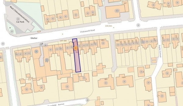 Floorplan for Chatsworth Road, Brampton, Chesterfield