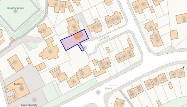 Floorplan for Cairn Drive, New Whittington, Chesterfield