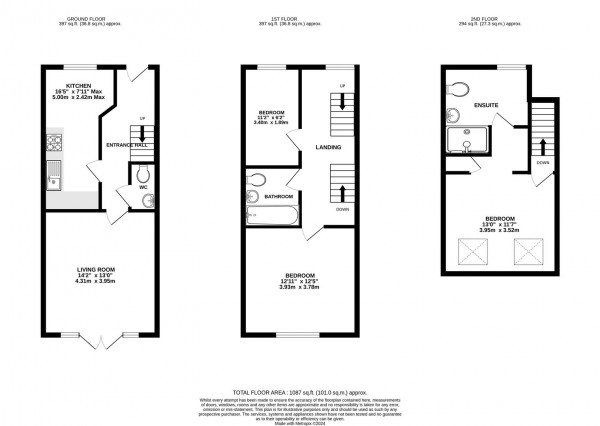 Floorplan for John Street, Clay Cross, Chesterfield